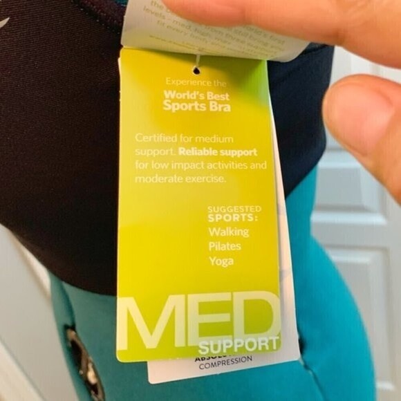 Champion NWT Medium Support Mesh T Back Sports Bra - Picture 6 of 8